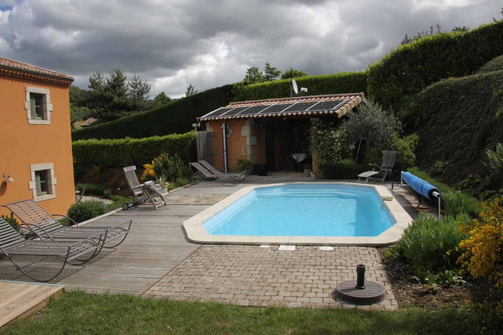 La Bastide De Fontaille Bed & Breakfast Saint Felicien Bagian luar foto