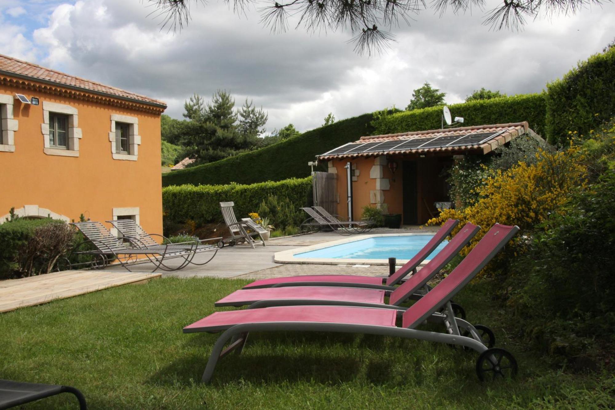 La Bastide De Fontaille Bed & Breakfast Saint Felicien Bagian luar foto