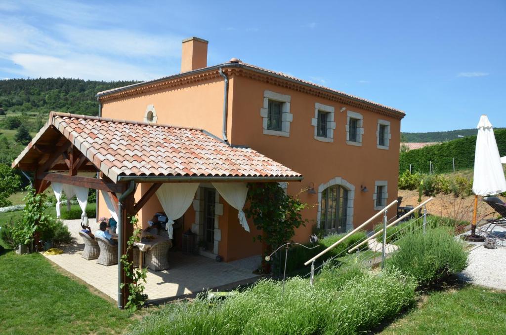La Bastide De Fontaille Bed & Breakfast Saint Felicien Bagian luar foto
